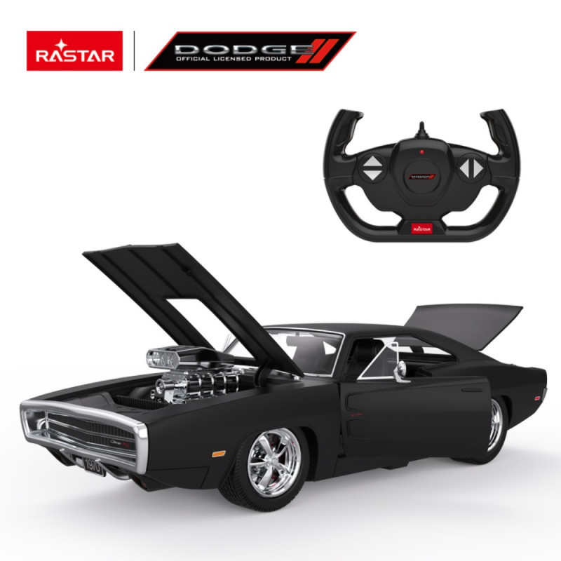 RASTAR R/C 1:16 DODGE CHARGER R/T WITH ENGINE VERSION