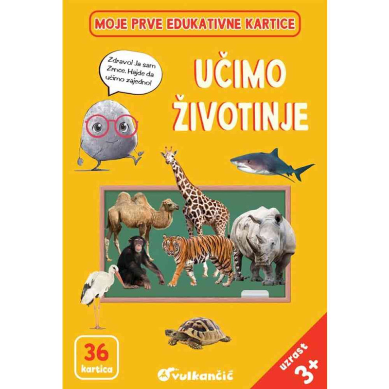 GRUPA AUTORA ZRNCE KARTICE – UCIMO ZIVOTINJE – LATINICA 