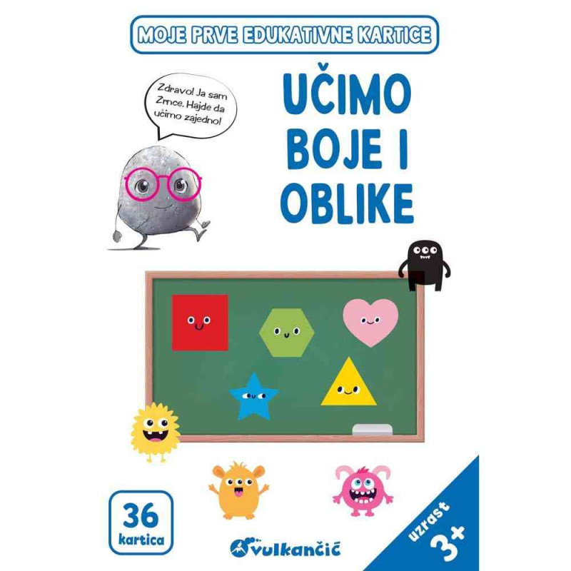 GRUPA AUTORA ZRNCE KARTICE – UCIMO BOJE I OBLIKE – LATINICA 