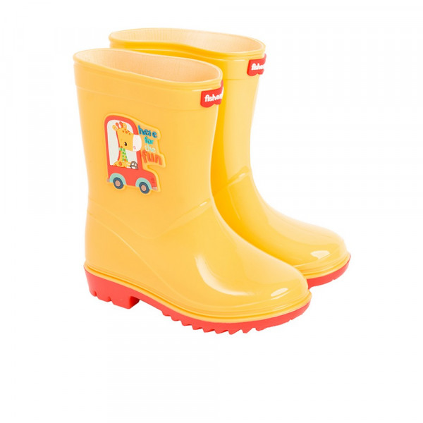 COOL CLUB GUMENE CIZME MATTEL FISHER PRICE WELLINGTON YELLOW