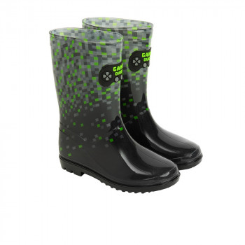 COOL CLUB GUMENE CIZME WELLINGTON BLACK 