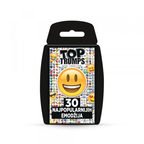 TOP TRUMPS TOP 30 EMOTIS KARTE 