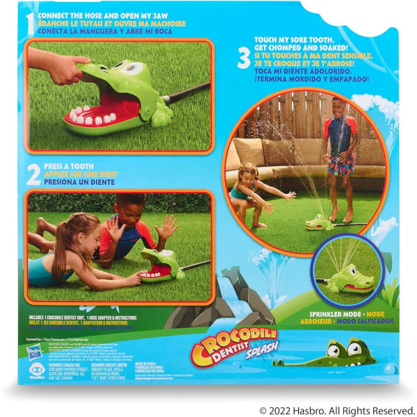 CROCODILE DENTIST SPLASH