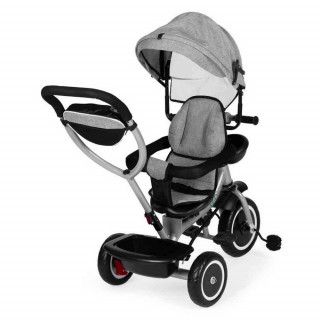 2U1 TRICIKL SA ROTIRAJUĆIM SEDIŠTEM I SKLOPIVOM TENDOM GRAY ECOTOYS 