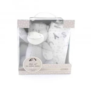 SWEET DREAMS SET ZA NEZNE SNOVE IGRACKA HIPPO SIVI