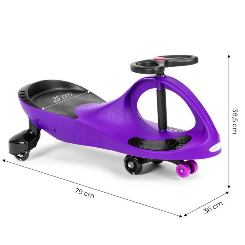 WIGGLE GURALICA ZA DECU LED TOČKOVI PURLE ECOTOYS 