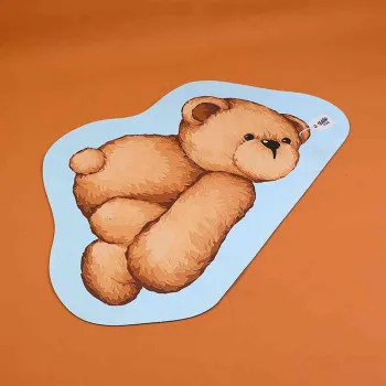 YOYOSO PROSTIRKA ZA POD TEDDY WHITE