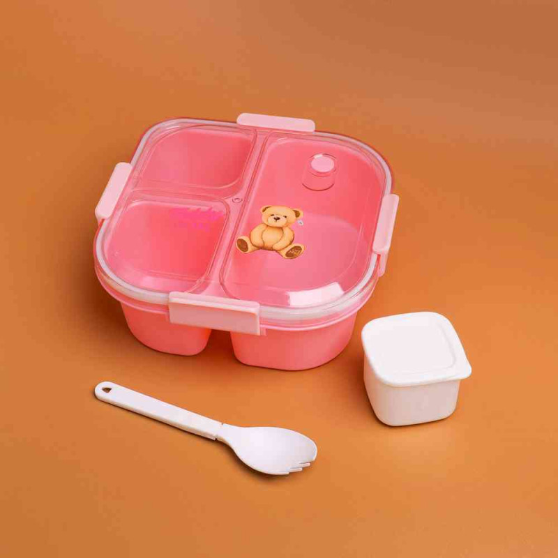 YOYOSO KUTIJA ZA UZINU 1200 ML  PINK TEDDY 