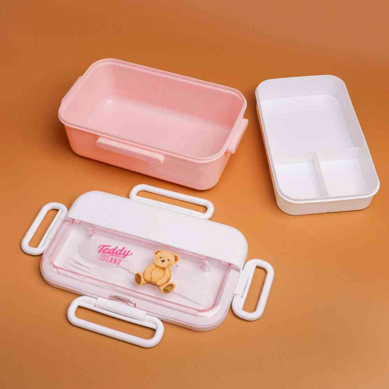 YOYOSO KUTIJA ZA UZINU 1500 ML  PINK TEDDY 