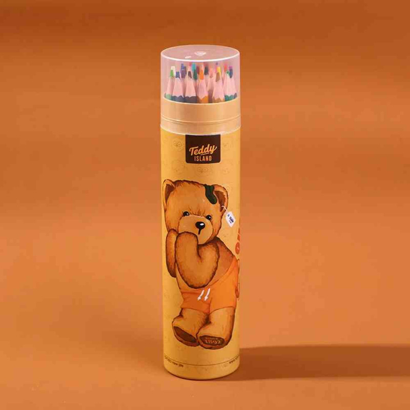YOYOSO DRVENE BOJICE 24 KOM TEDDY