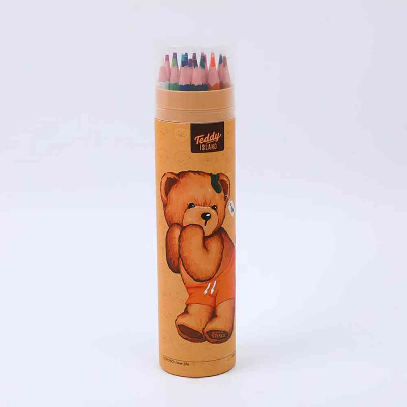 YOYOSO DRVENE BOJICE 24 KOM TEDDY