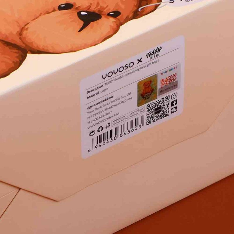 YOYOSO UKRASNA KESA LARGE TEDDY