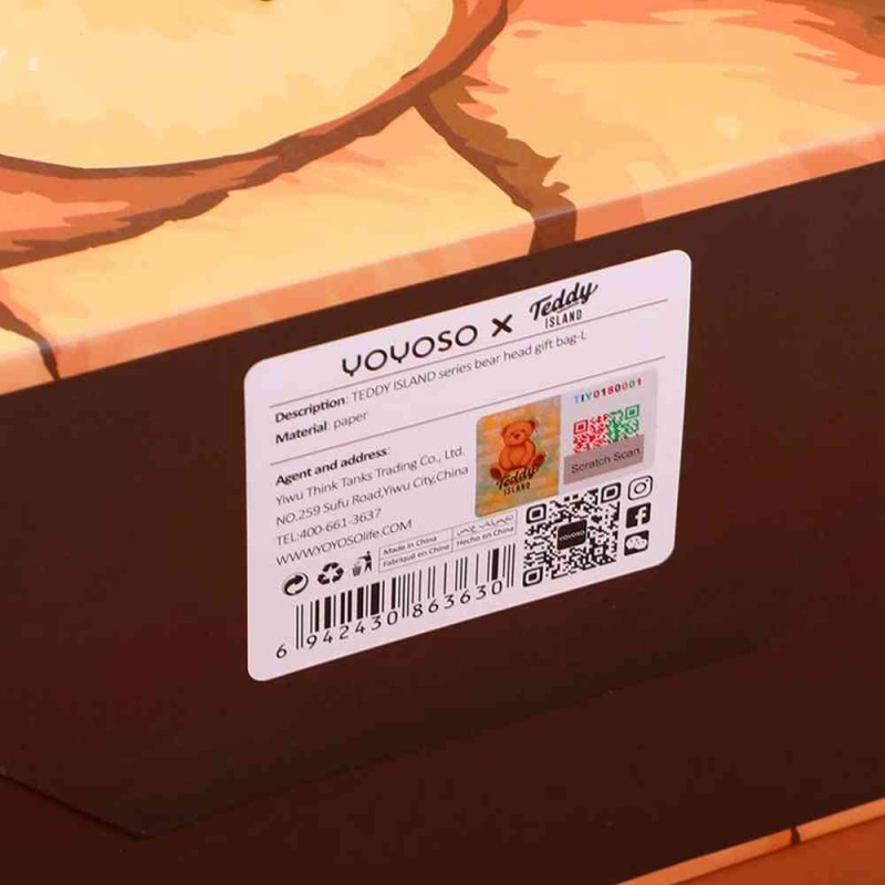 YOYOSO UKRASNA KESA LARGE TEDDY 