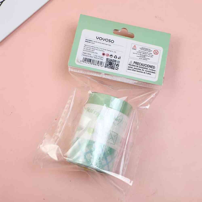 YOYOSO SELOTEJP SET VANILLA LEMON