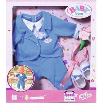 BABY BORN BOUTIQUE DELUXE GROOM 43CM OPP 