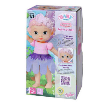 BABY BORN STORYBOOK FAIRY VIOLET 18CM OPP 