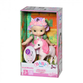 BABY BORN STORYBOOK IVY AND UNICORN 18CM OPP 