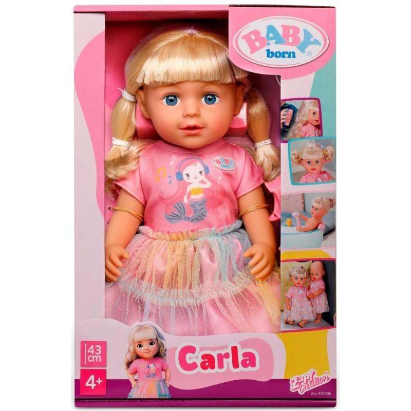 BABY BORN CARLA 43CM 