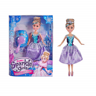 SPARKLE GIRLZ WINTER PRINCESS DELUXE SET ASST 