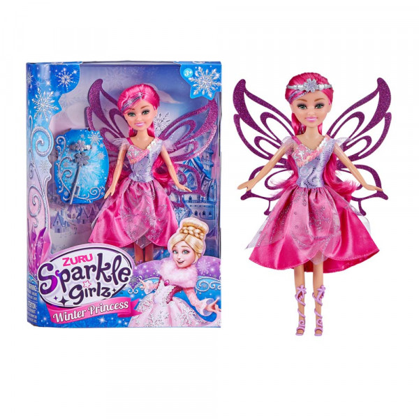 SPARKLE GIRLZ WINTER PRINCESS DELUXE SET ASST