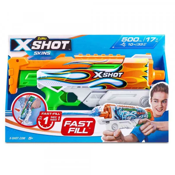 X SHOT WATER WARFARE FAST FILL SKINS HYPERLOAD 