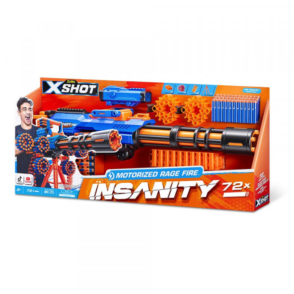 X-SHOT - INSANITY MOTORIZED RAGE FIRE