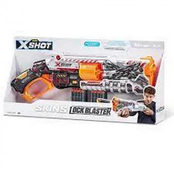 X-SHOT - SKINS-SERIES 1 LOCK GUN (16 Darts 