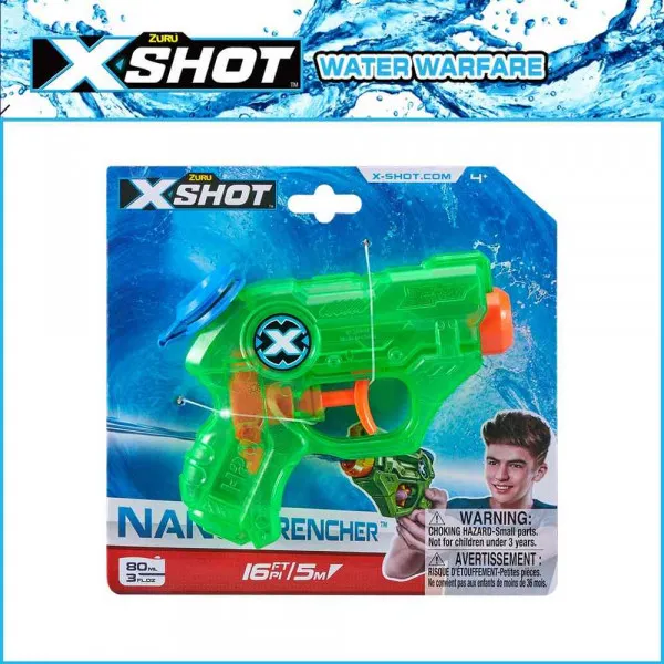 X SHOT WATER WAREFARE NANO DREANCHER BLASTER 