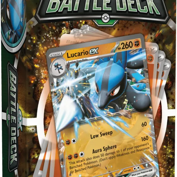 POKEMON TCG: EX BATTLE DECK LUCARIO/AMPHAROS 