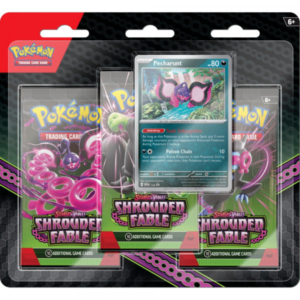 POKEMON TCG: SV6.5 3-PACK BLISTER 12CT DISPLAY EN 