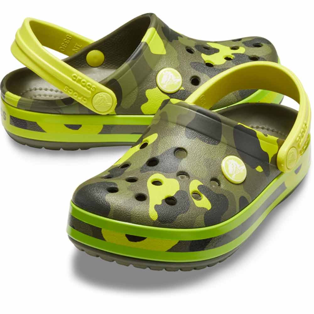 Crocs Sandale Crocband Multigraphic Clog Dexy Co Kids Internet