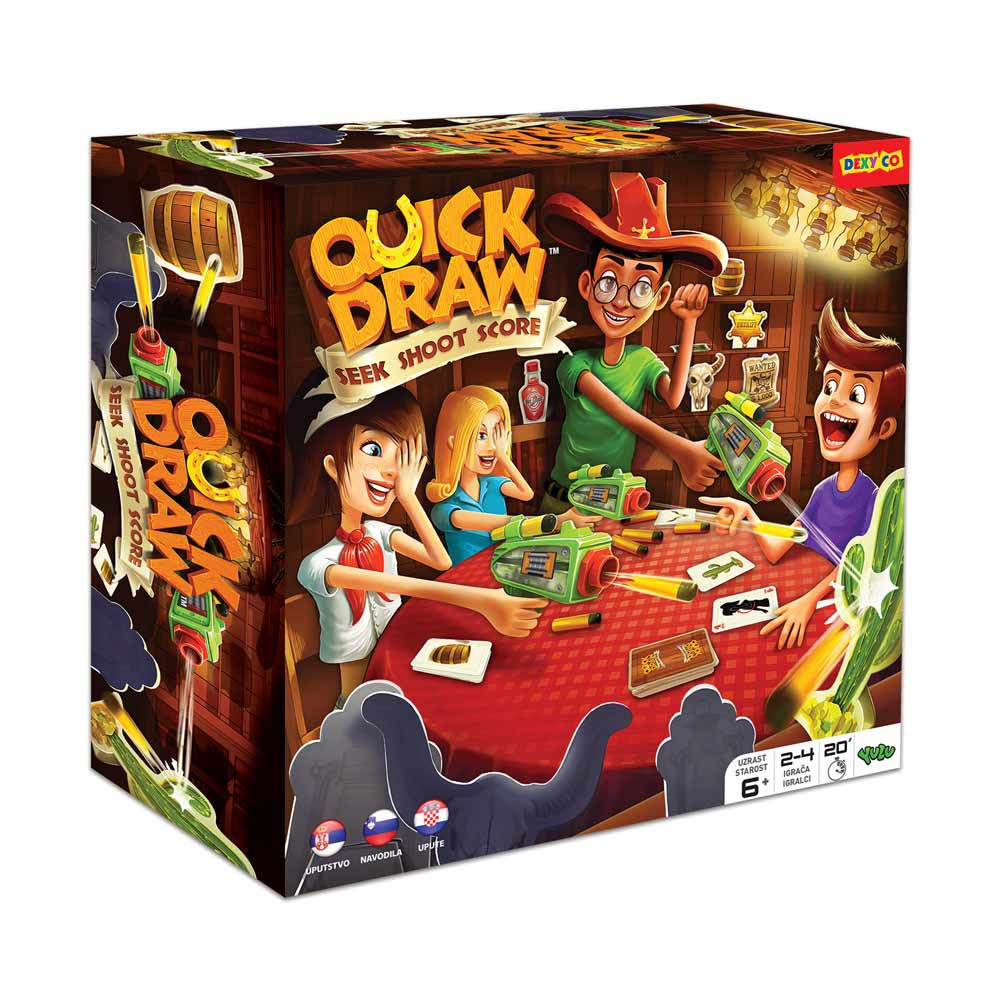 Quick Draw Drustvena Igra Dexy Co Kids Internet Prodavnica