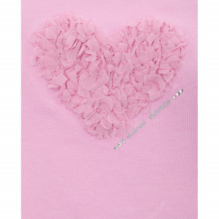 BLUKIDS MAJICA DUG RUKAV PINK LAVENDER