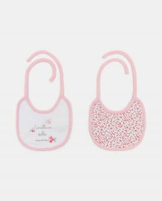 BLUKIDS PORTIKLA 2PK BIB ROSA