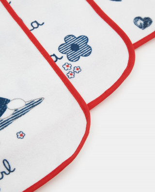 BLUKIDS PORTIKLA 3PK BIB TERRY+PEVA