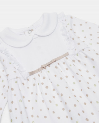 BLUKIDS ZEKA ROMPER GIRL BAMBOO