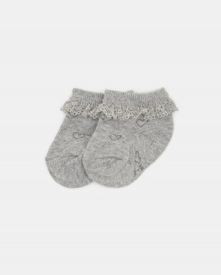 BLUKIDS CARAPE GIRL SOCKS WITH LACE