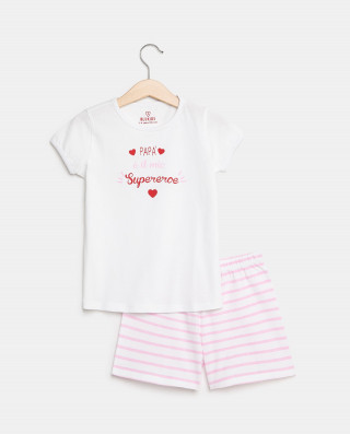BLUKIDS PIDZAMA SHORT PJA 2/8 PAPA
