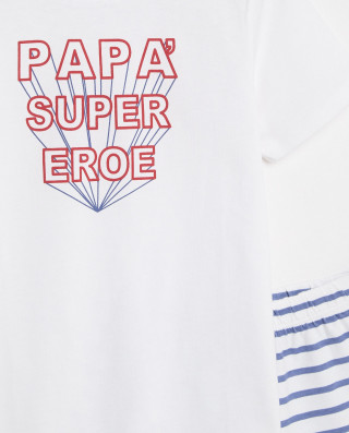 BLUKIDS PIDZAMA SHORT PJA 2/8 PAPA