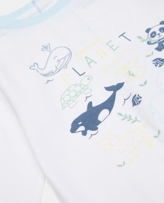 BLUKIDS PIDZAMA LONG PYJAMA BOY