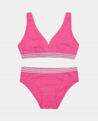 BLUKIDS BRUSHALTER I GACICE SET BRA + SLIP