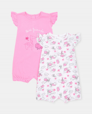 BLUKIDS ZEKA PK 2 ROMPER GIRL