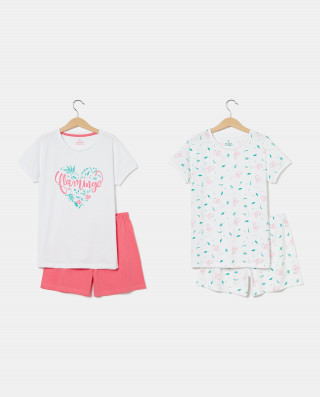 BLUKIDS PIDZAMA PK 2 SHORT PYJAMA 9/14