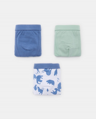 BLUKIDS GACICE BOXER PK 3 BOXER 2/8 BOY