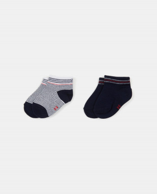 BLUKIDS CARAPE PK 2 ANKLE SOCKS BOY