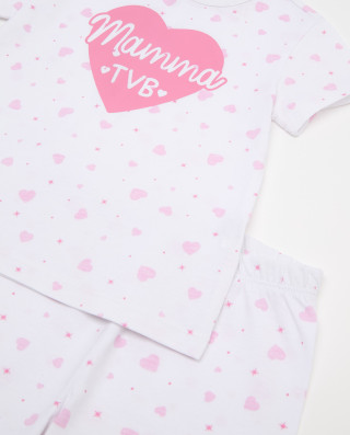 BLUKIDS PIDZAMA SHORT PJA GIRL MAMMA