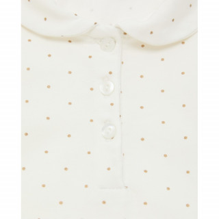 BLUKIDS MAJICA POLO DUG RUKAV COCONUT MILK