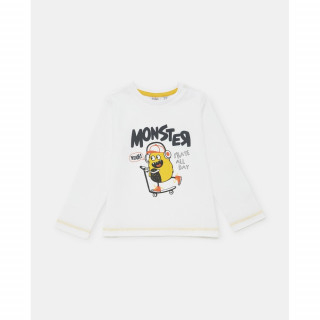BLUKIDS MAJICA DUG RUKAV BRILLIANT WHITE