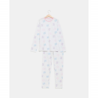 BLUKIDS PIDZAMA BRIGHT WHITE