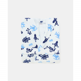 BLUKIDS BADEMANTIL BRIGHT WHITE